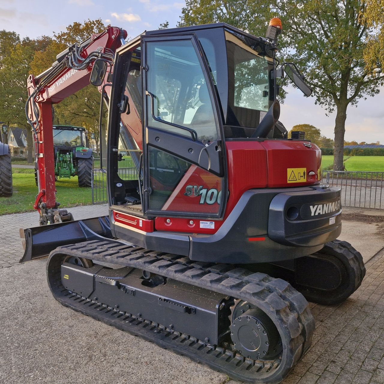Kettenbagger van het type Yanmar Sv 100, Gebrauchtmaschine in Daarle (Foto 3)