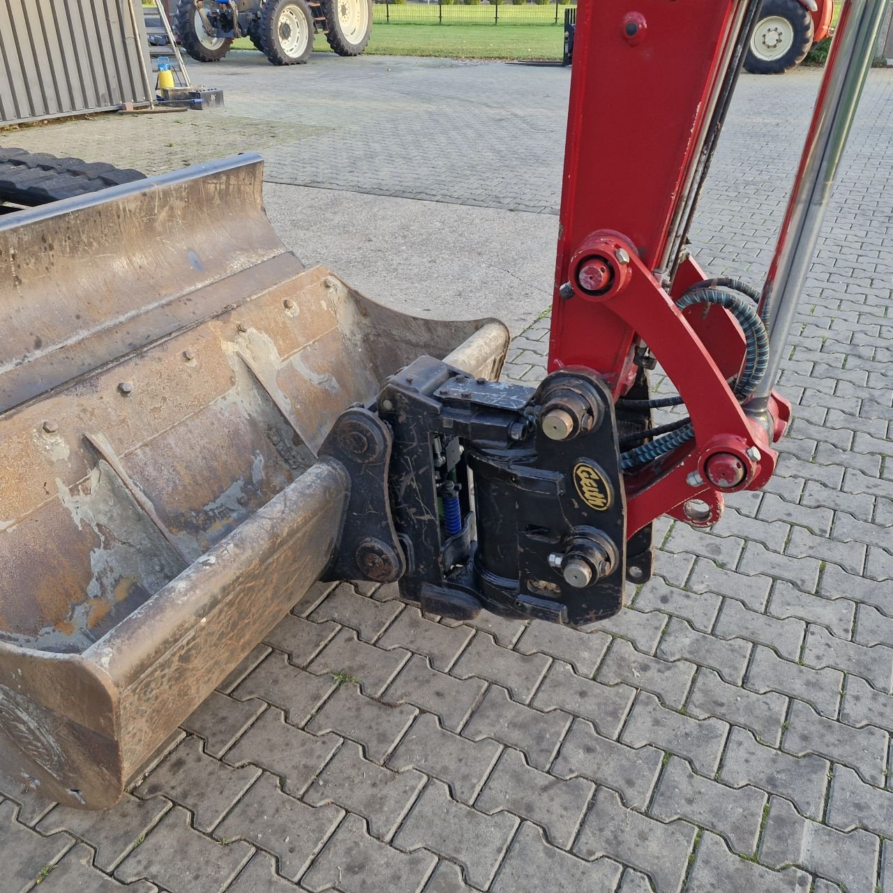 Kettenbagger van het type Yanmar Sv 100, Gebrauchtmaschine in Daarle (Foto 8)