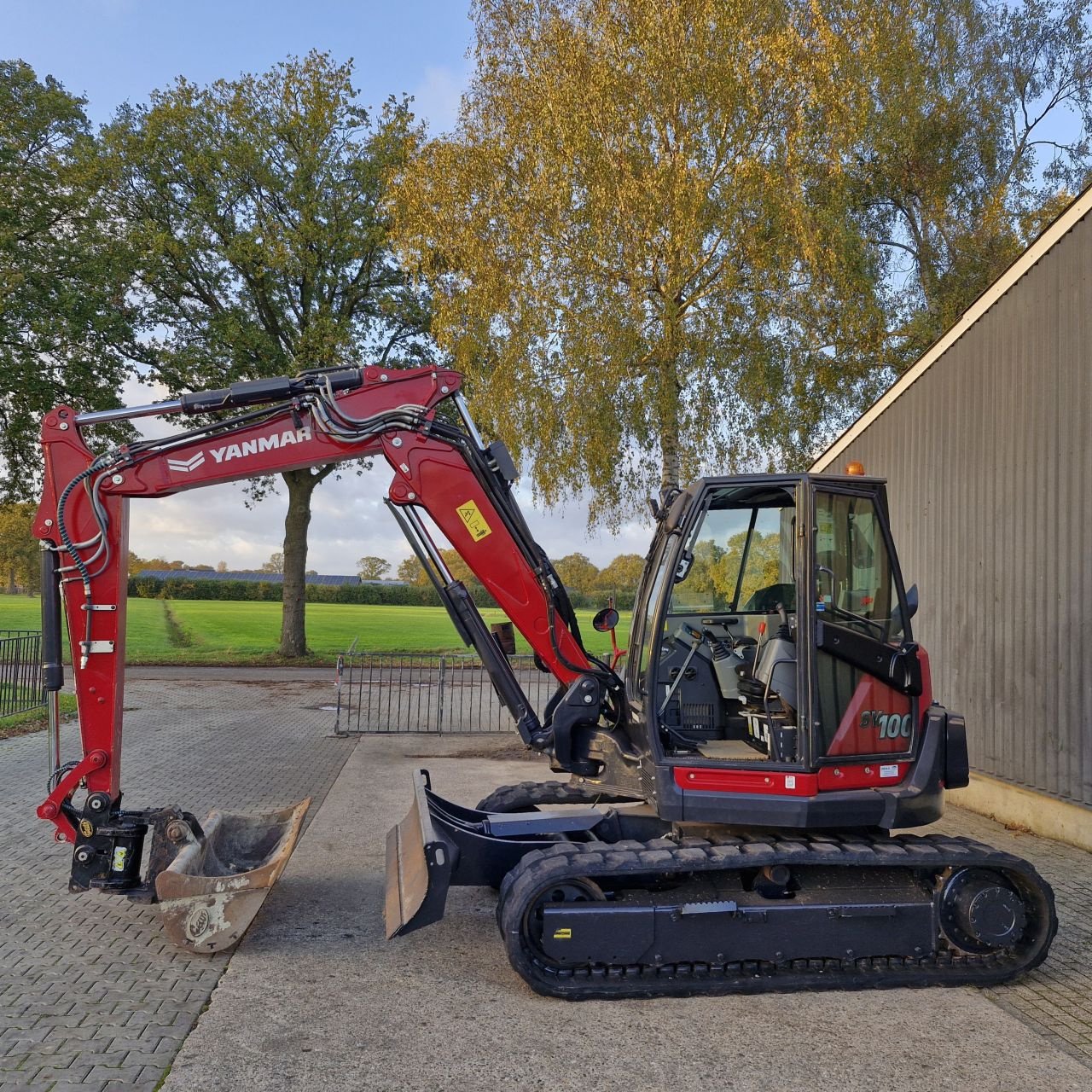 Kettenbagger van het type Yanmar Sv 100, Gebrauchtmaschine in Daarle (Foto 1)