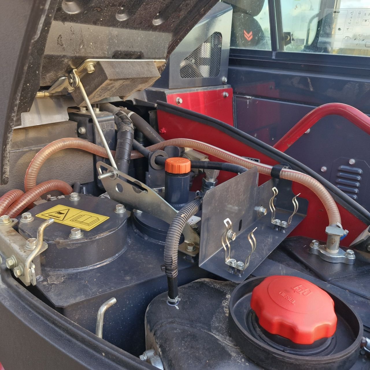 Kettenbagger van het type Yanmar Sv 100, Gebrauchtmaschine in Daarle (Foto 10)