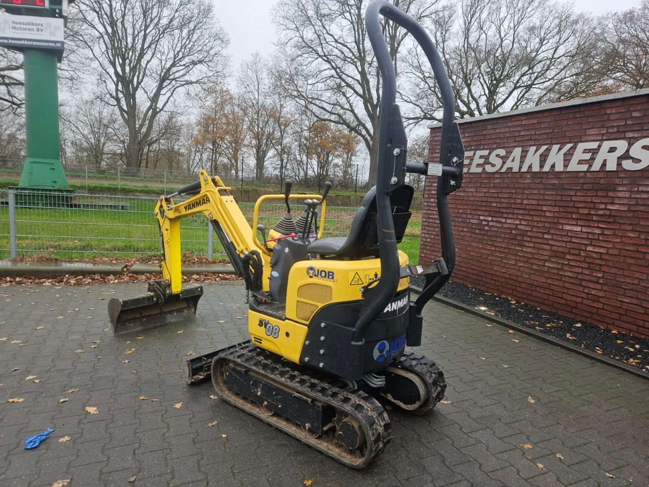 Kettenbagger типа Yanmar SV08, Gebrauchtmaschine в Nederweert (Фотография 3)