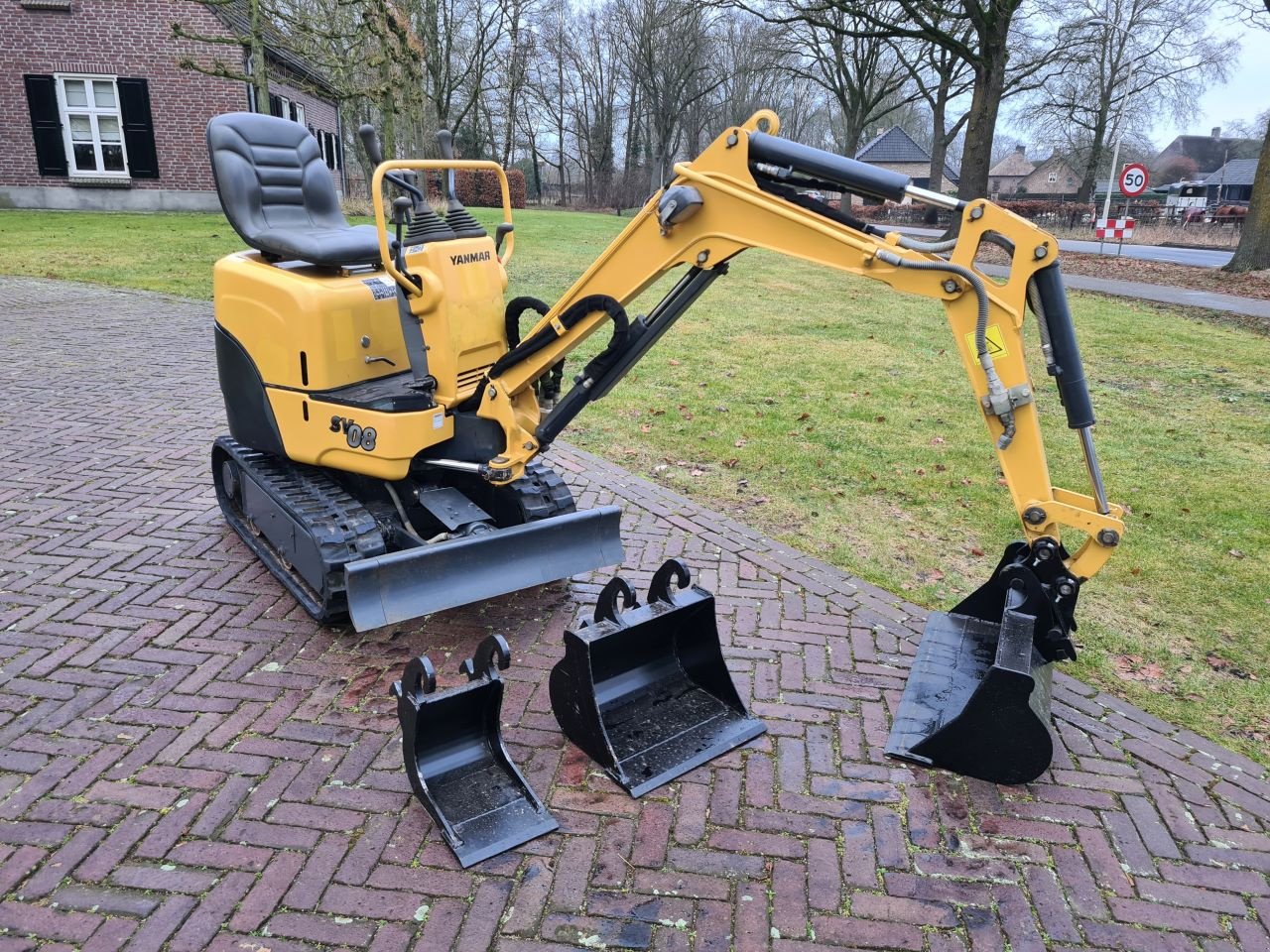 Kettenbagger van het type Yanmar SV08, Gebrauchtmaschine in Lierop (Foto 3)
