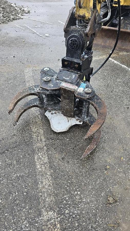 Kettenbagger of the type Yanmar SV60-A Bagger mit JAK 250 Fällgreifer, Gebrauchtmaschine in Göpfritz an der Wild (Picture 7)