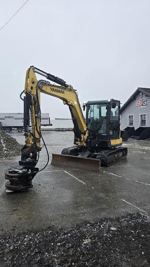 Kettenbagger of the type Yanmar SV60-A Bagger mit JAK 250 Fällgreifer, Gebrauchtmaschine in Göpfritz an der Wild (Picture 5)