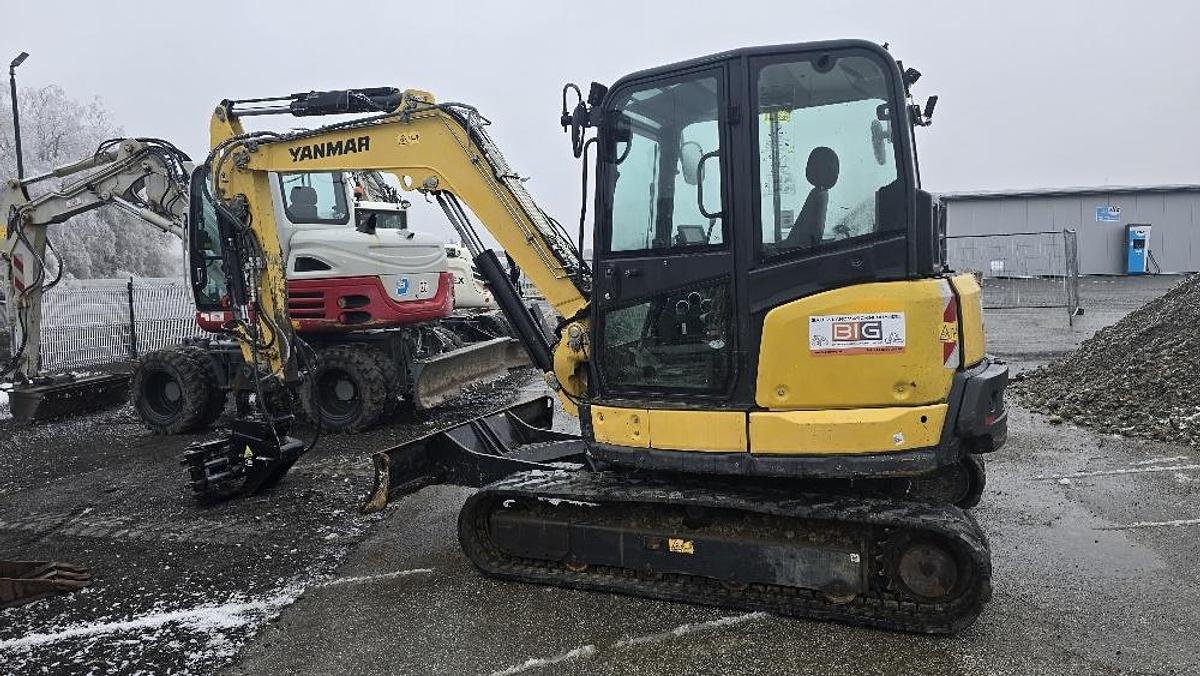 Kettenbagger of the type Yanmar SV60-A Bagger mit JAK 250 Fällgreifer, Gebrauchtmaschine in Göpfritz an der Wild (Picture 3)