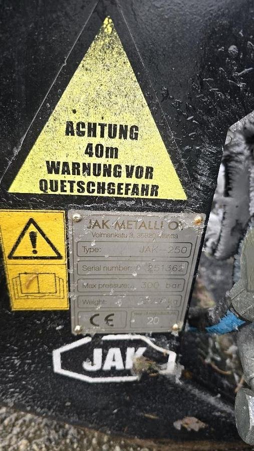 Kettenbagger of the type Yanmar SV60-A Bagger mit JAK 250 Fällgreifer, Gebrauchtmaschine in Göpfritz an der Wild (Picture 8)