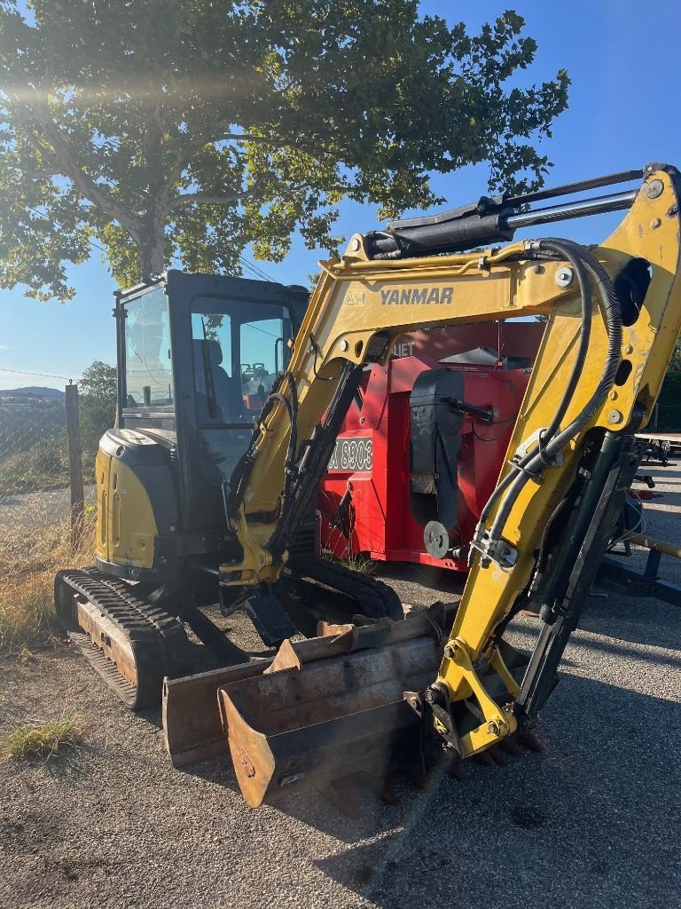 Kettenbagger a típus Yanmar VIO 38-6, Gebrauchtmaschine ekkor: VERNOUX EN VIVARAIS (Kép 3)