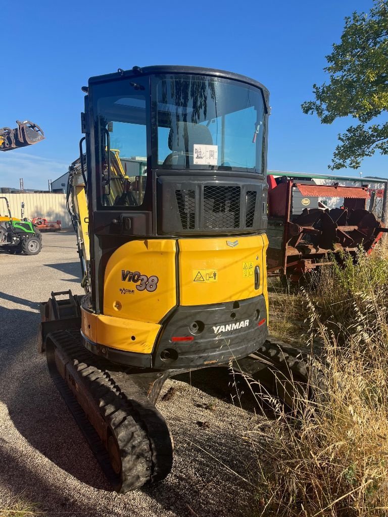Kettenbagger a típus Yanmar VIO 38-6, Gebrauchtmaschine ekkor: VERNOUX EN VIVARAIS (Kép 2)
