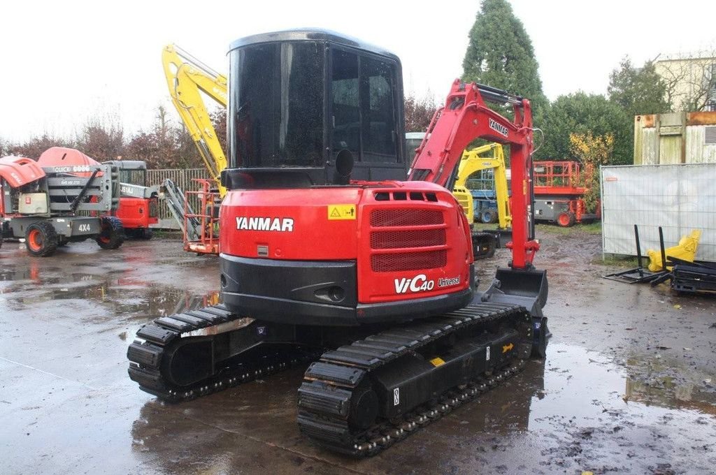 Kettenbagger des Typs Yanmar VIO40-5B, Gebrauchtmaschine in Antwerpen (Bild 10)