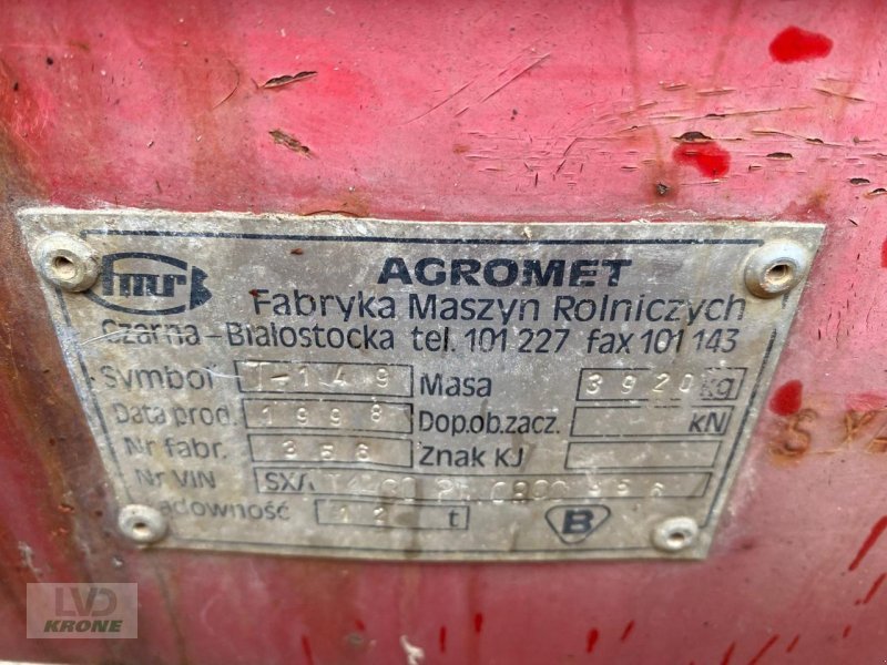 Kipper of the type Agromet T-149, Gebrauchtmaschine in Spelle (Picture 12)