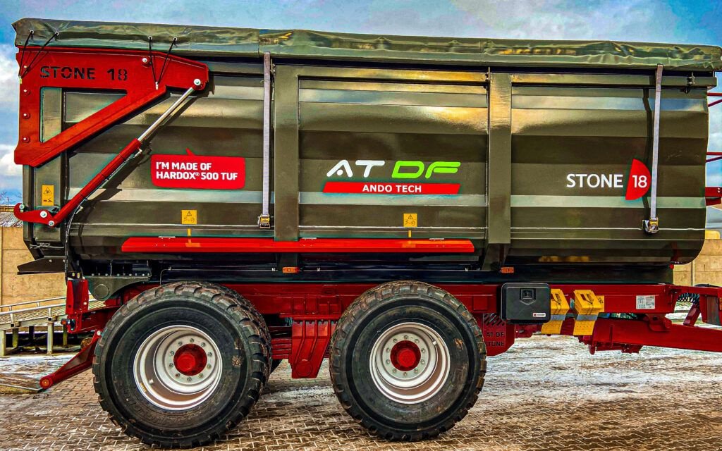 Kipper des Typs Andotech Tandemkipper / trailer, Neumaschine in Michałowo (Bild 8)