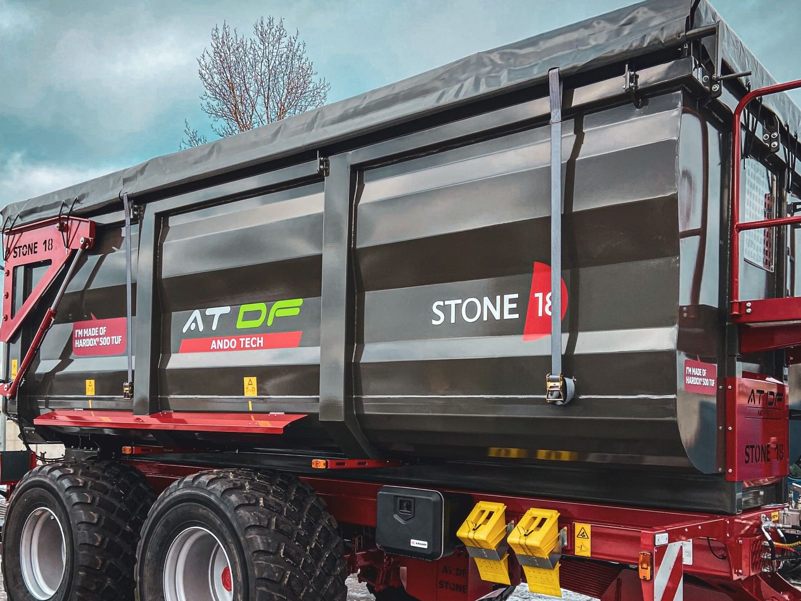 Kipper des Typs Andotech Tandemkipper / trailer, Neumaschine in Michałowo (Bild 9)