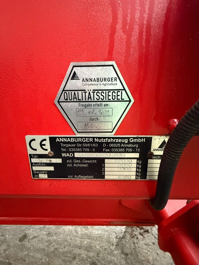 Kipper des Typs Annaburger HARDLINER HTS 22.15, Gebrauchtmaschine in Liebenwalde (Bild 4)