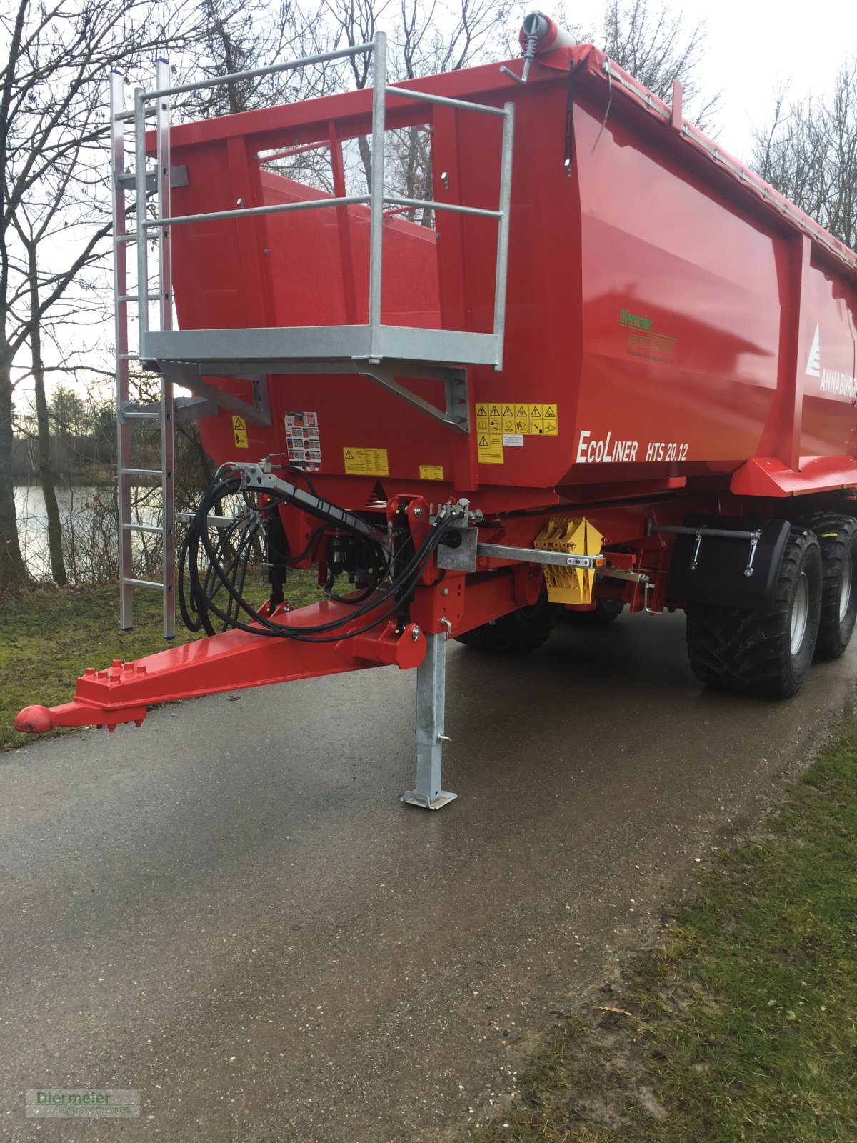 Kipper del tipo Annaburger HTS 20.12, Neumaschine In Bergkirchen (Immagine 2)