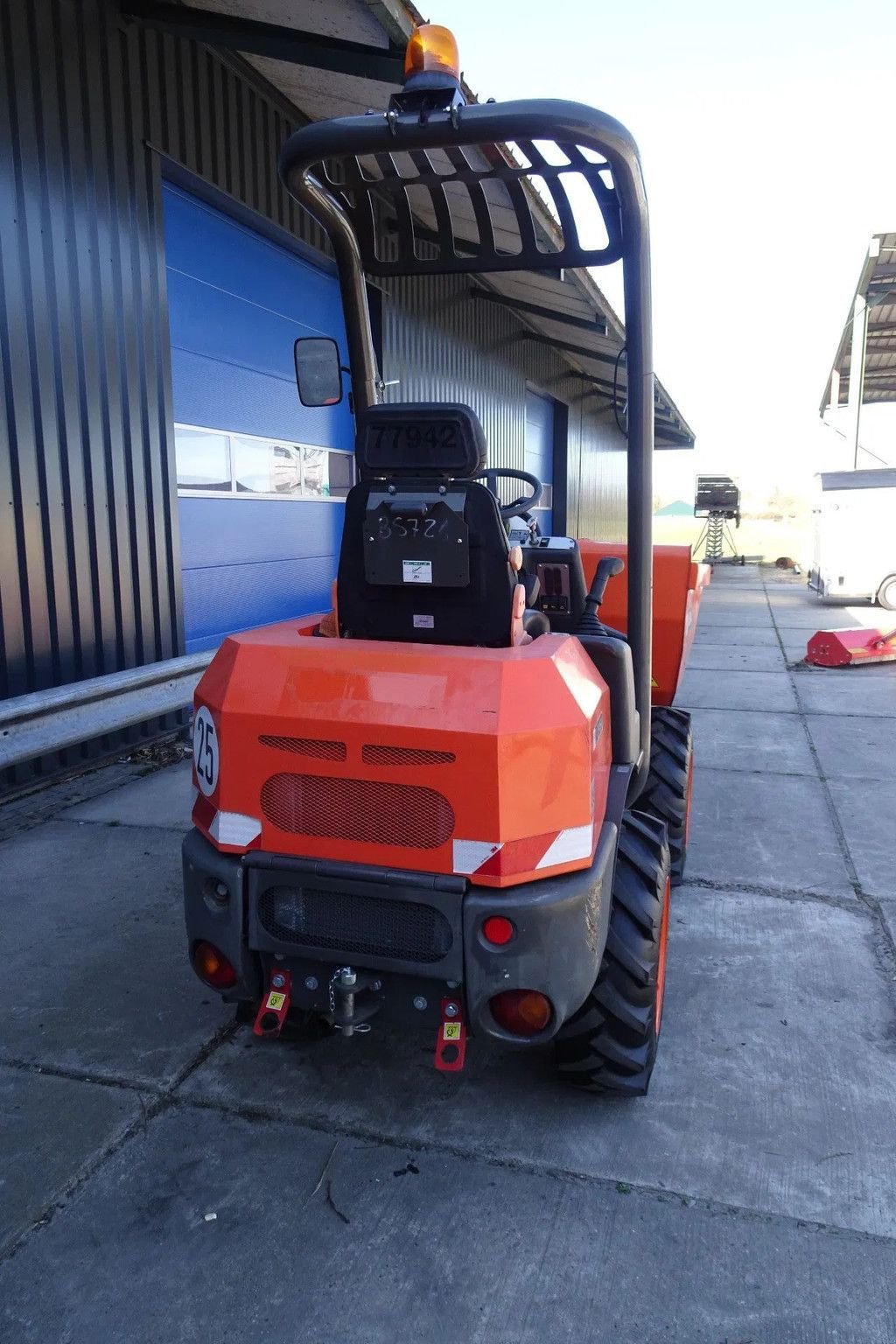 Kipper des Typs Ausa D120AHA hoogkiepdumper Weinig draaiuren ca 140!!, Gebrauchtmaschine in Losdorp (Bild 4)