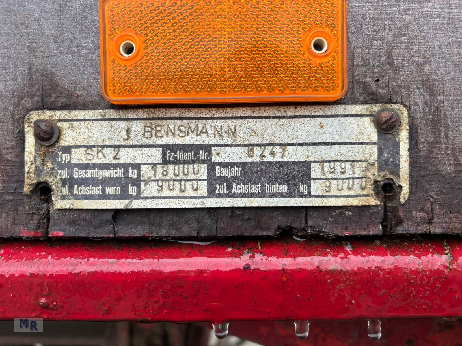 Kipper typu Bensmann 18to SK2 Interne Nr. 0247, Gebrauchtmaschine v Greven (Obrázek 12)