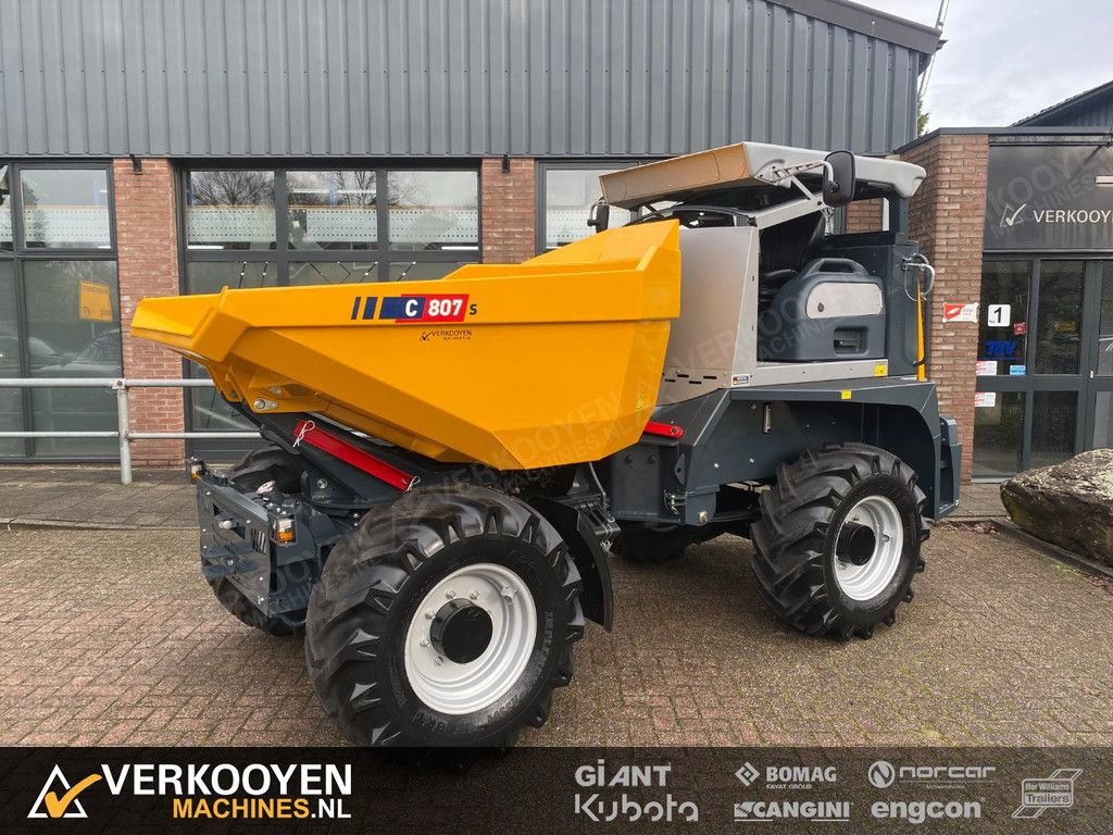 Kipper typu Bergmann C807s Swivel Dumper Foldable roof, Gebrauchtmaschine v Vessem (Obrázek 3)