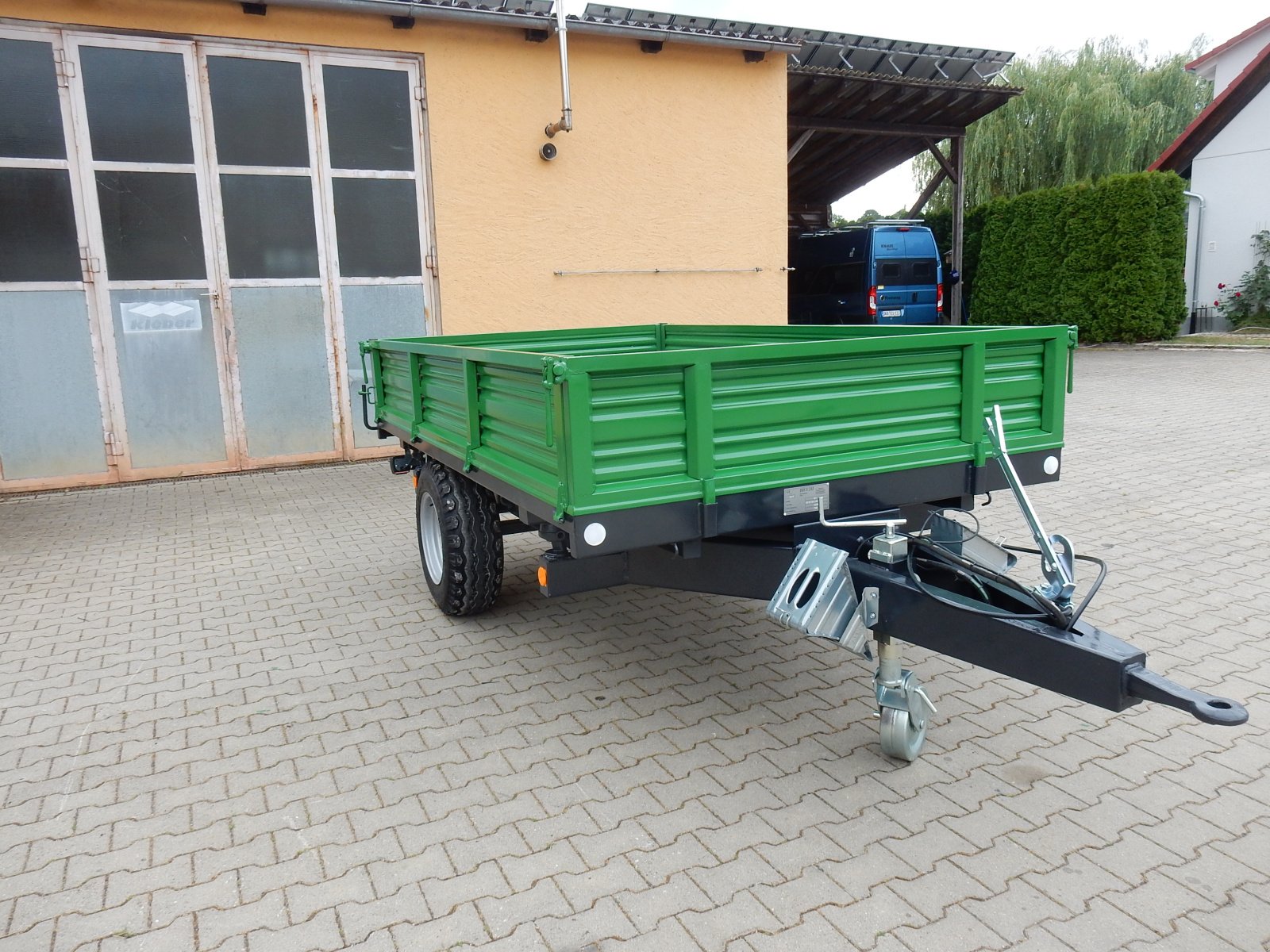 Kipper του τύπου Bicci 3,5 To Einachs-Dreiseitenkipper, Neumaschine σε Langfurth (Φωτογραφία 1)