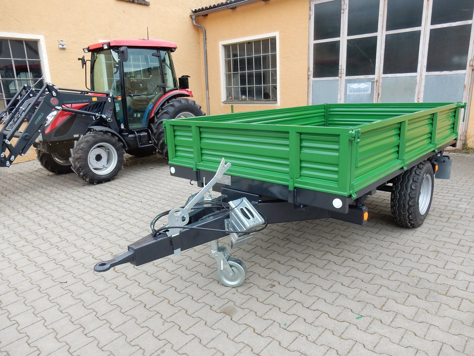 Kipper του τύπου Bicci 3,5 To Einachs-Dreiseitenkipper, Neumaschine σε Langfurth (Φωτογραφία 2)