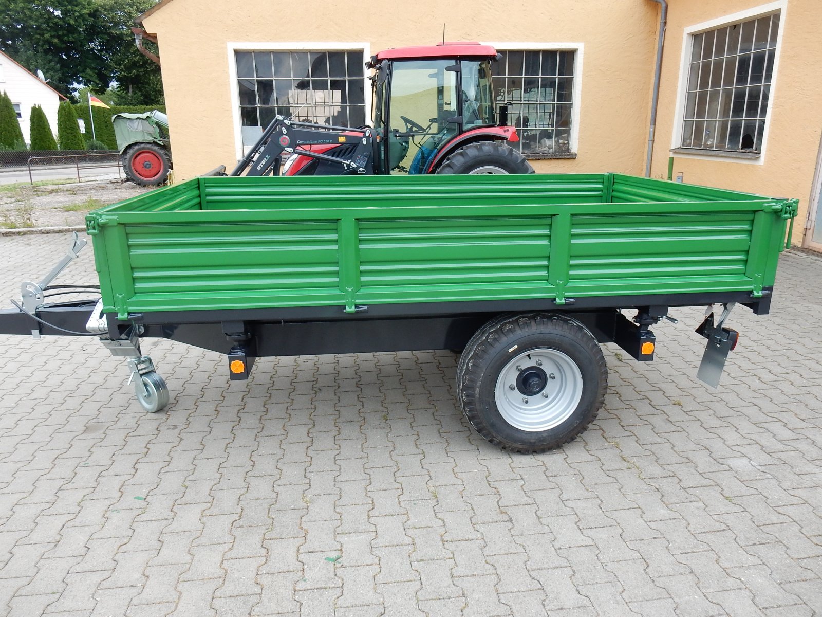 Kipper του τύπου Bicci 3,5 To Einachs-Dreiseitenkipper, Neumaschine σε Langfurth (Φωτογραφία 5)