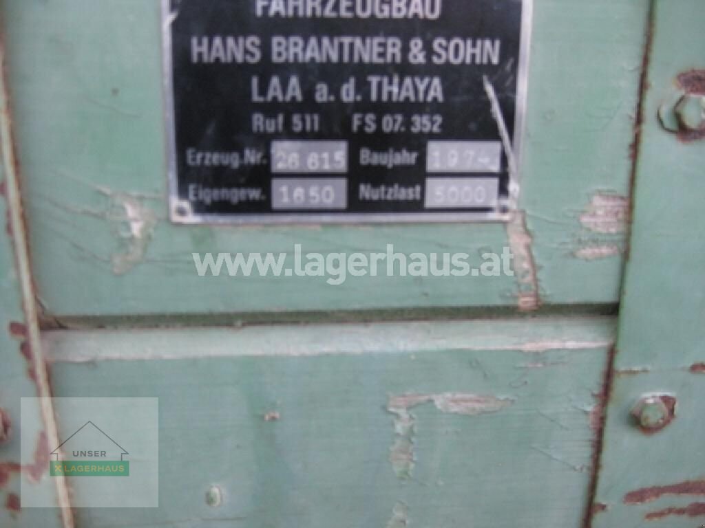 Kipper des Typs Brantner 5 T 2 ACHS-2 SEITENKIPPER, Gebrauchtmaschine in Ottensheim (Bild 14)