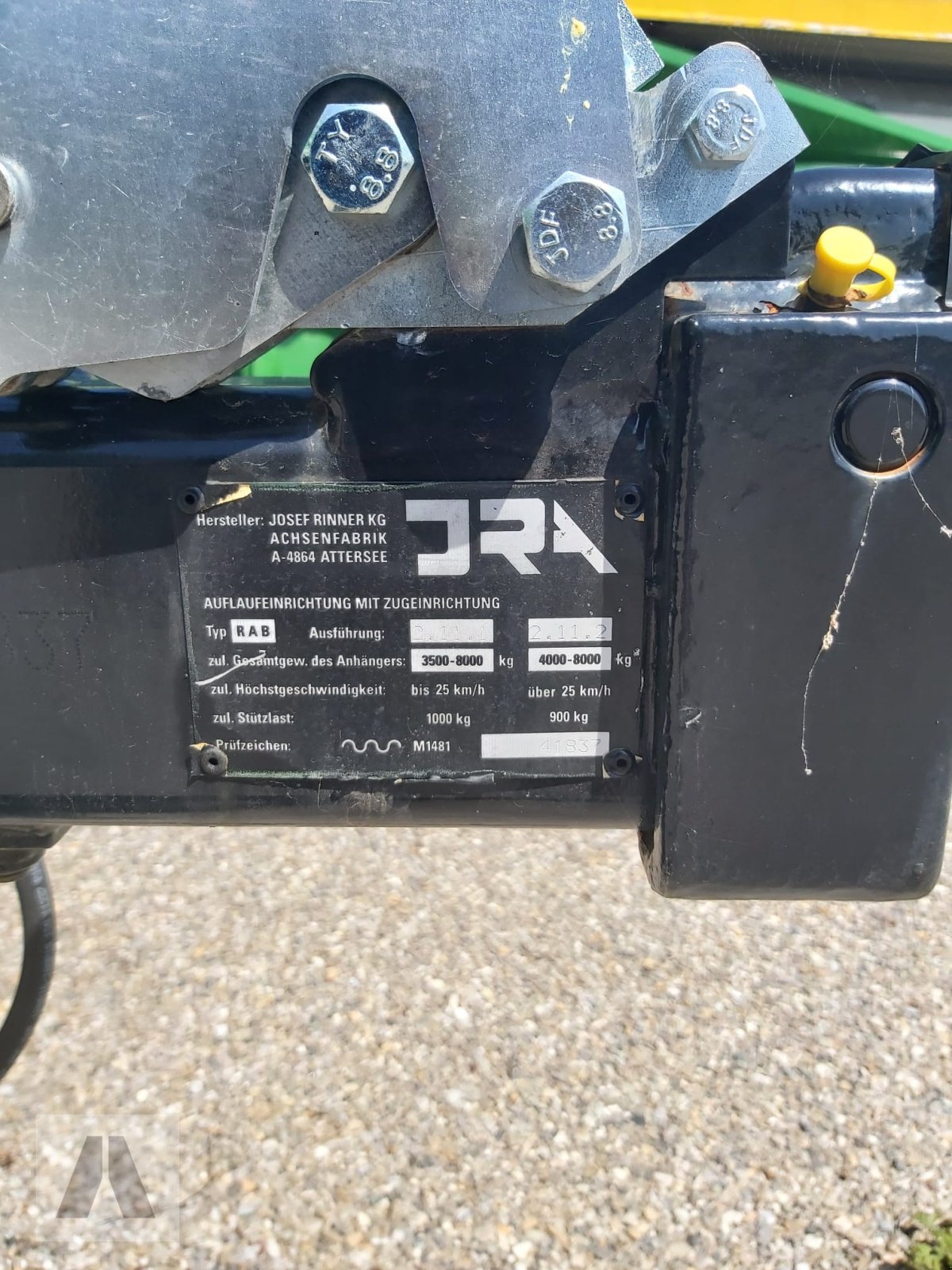 Kipper des Typs Brantner E 6035 Euro-Line, Neumaschine in Schwabmünchen (Bild 7)