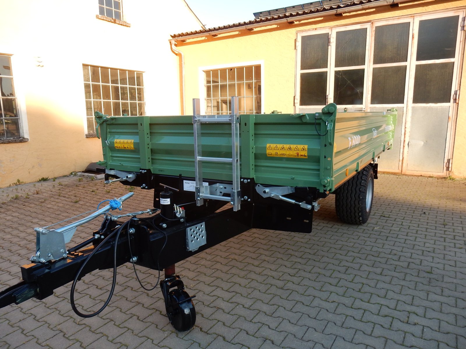 Kipper typu Brantner E 6040 mit 6 To Gesamtgewicht, Neumaschine v Langfurth (Obrázek 2)