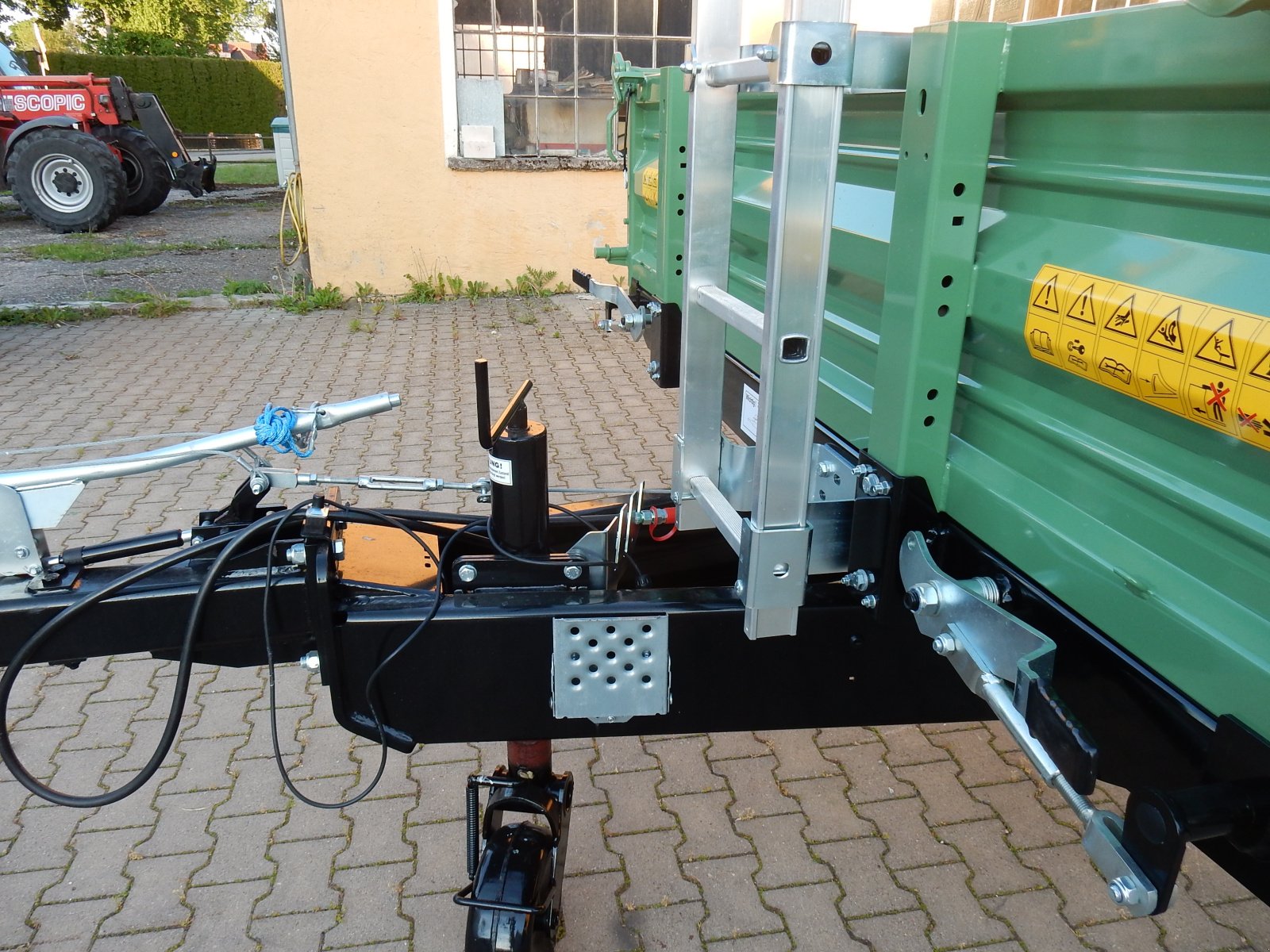 Kipper typu Brantner E 6040 mit 6 To Gesamtgewicht, Neumaschine v Langfurth (Obrázek 5)