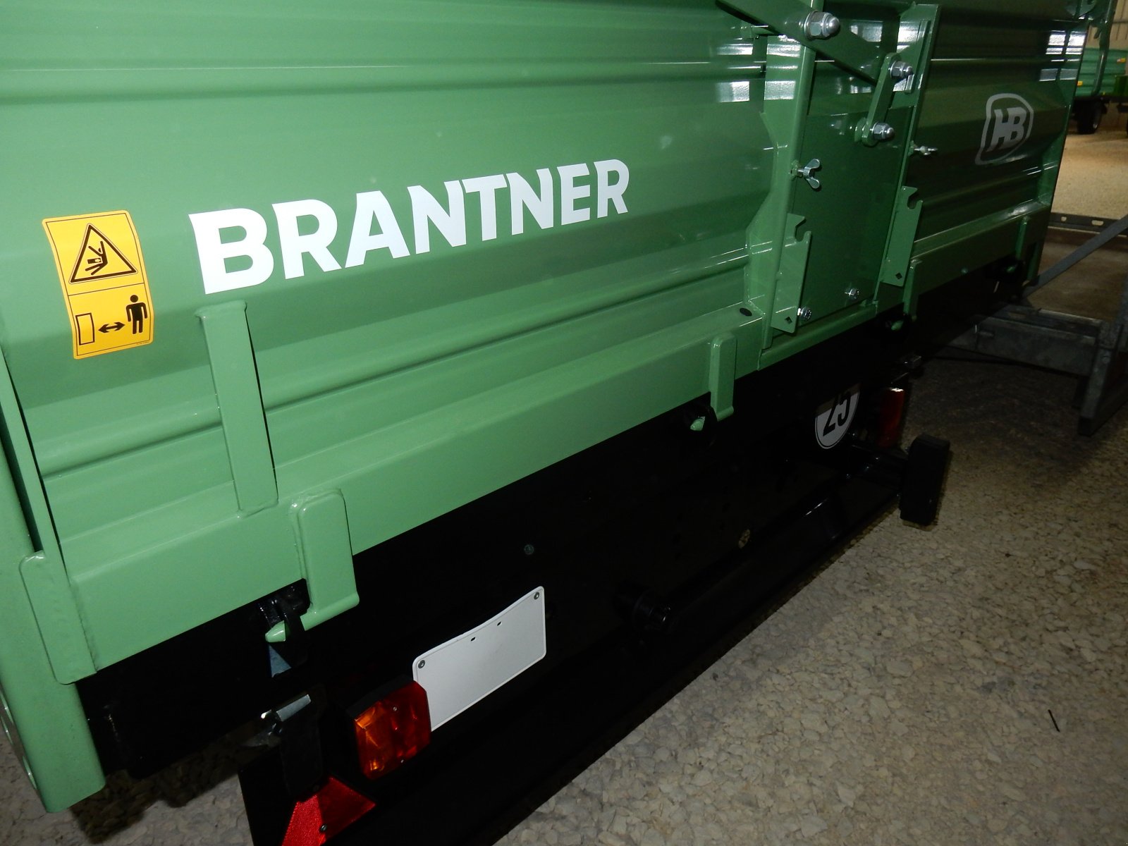 Kipper typu Brantner E 6040 mit 6 To Gesamtgewicht, Neumaschine v Langfurth (Obrázek 12)