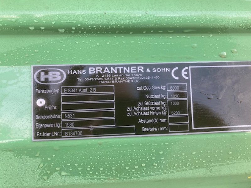 Kipper tipa Brantner E 6040 POWER FLEX +, Neumaschine u Hofgeismar (Slika 2)