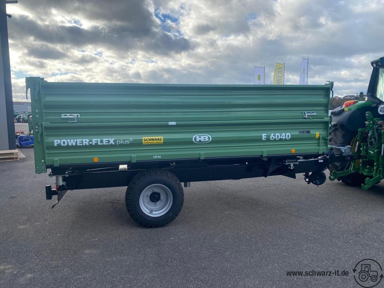 Kipper tip Brantner E 6040, Neumaschine in Aspach (Poză 3)