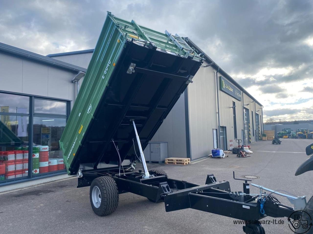 Kipper tip Brantner E 6040, Neumaschine in Aspach (Poză 8)