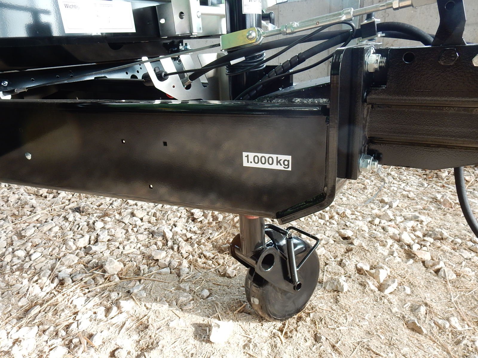 Kipper of the type Brantner E 6040, Neumaschine in Langfurth (Picture 4)