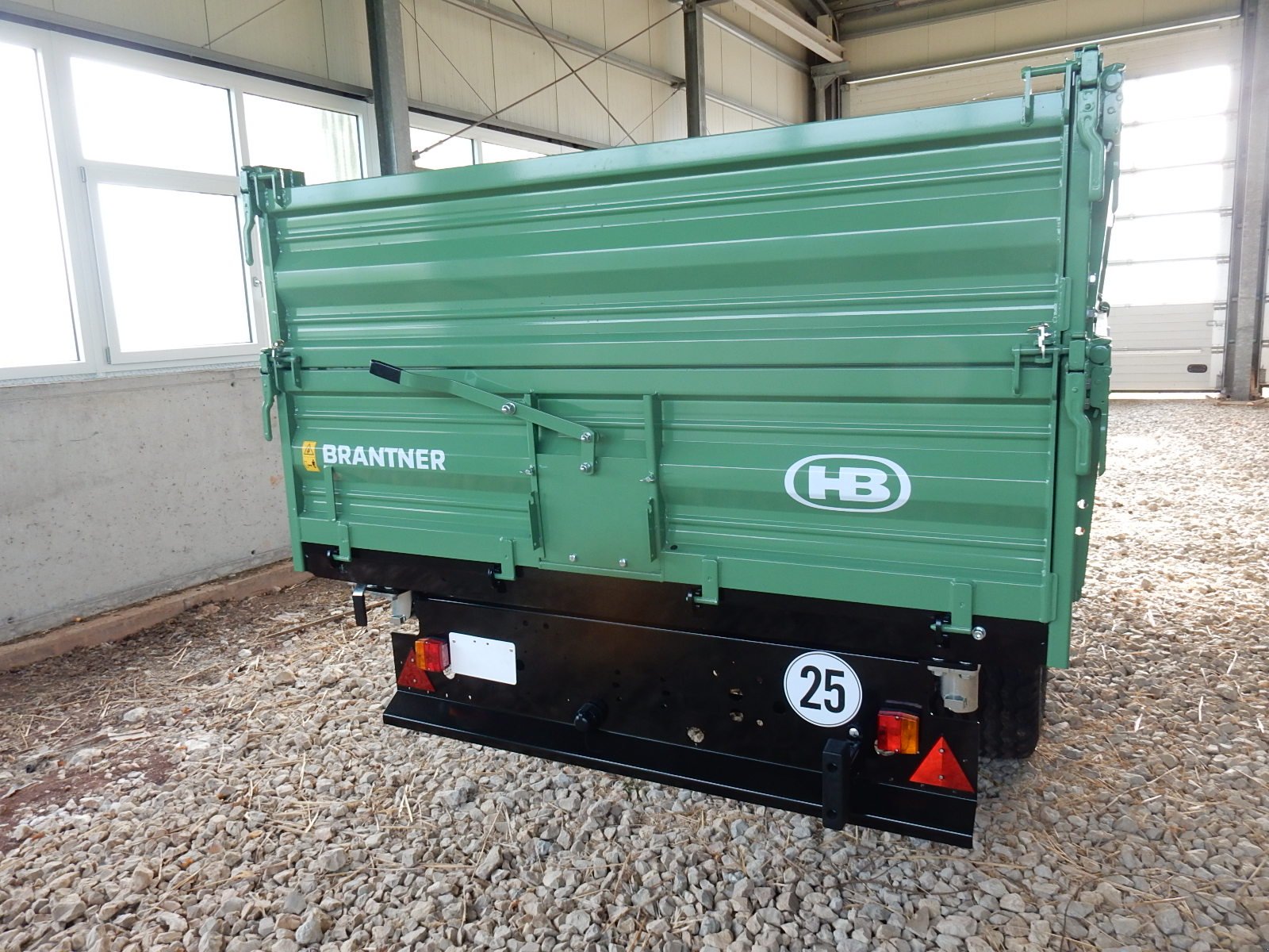 Kipper of the type Brantner E 6040, Neumaschine in Langfurth (Picture 6)