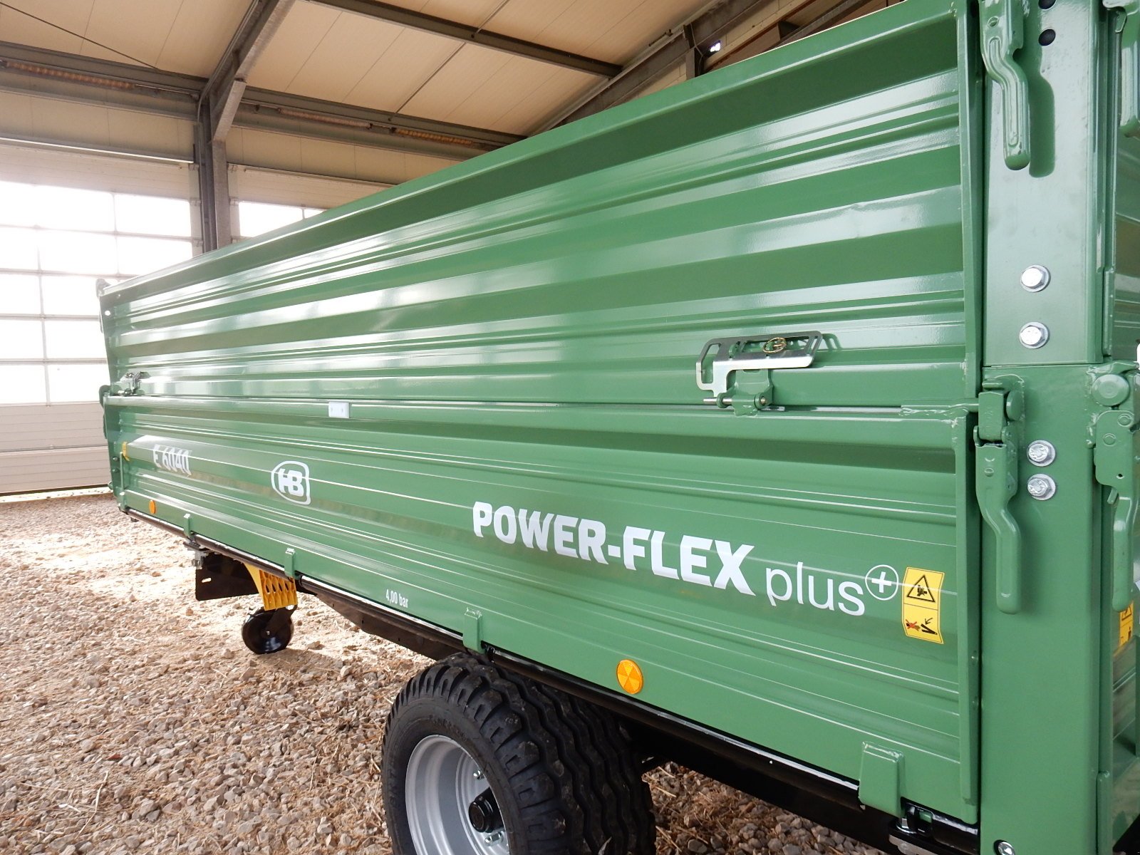 Kipper of the type Brantner E 6040, Neumaschine in Langfurth (Picture 7)