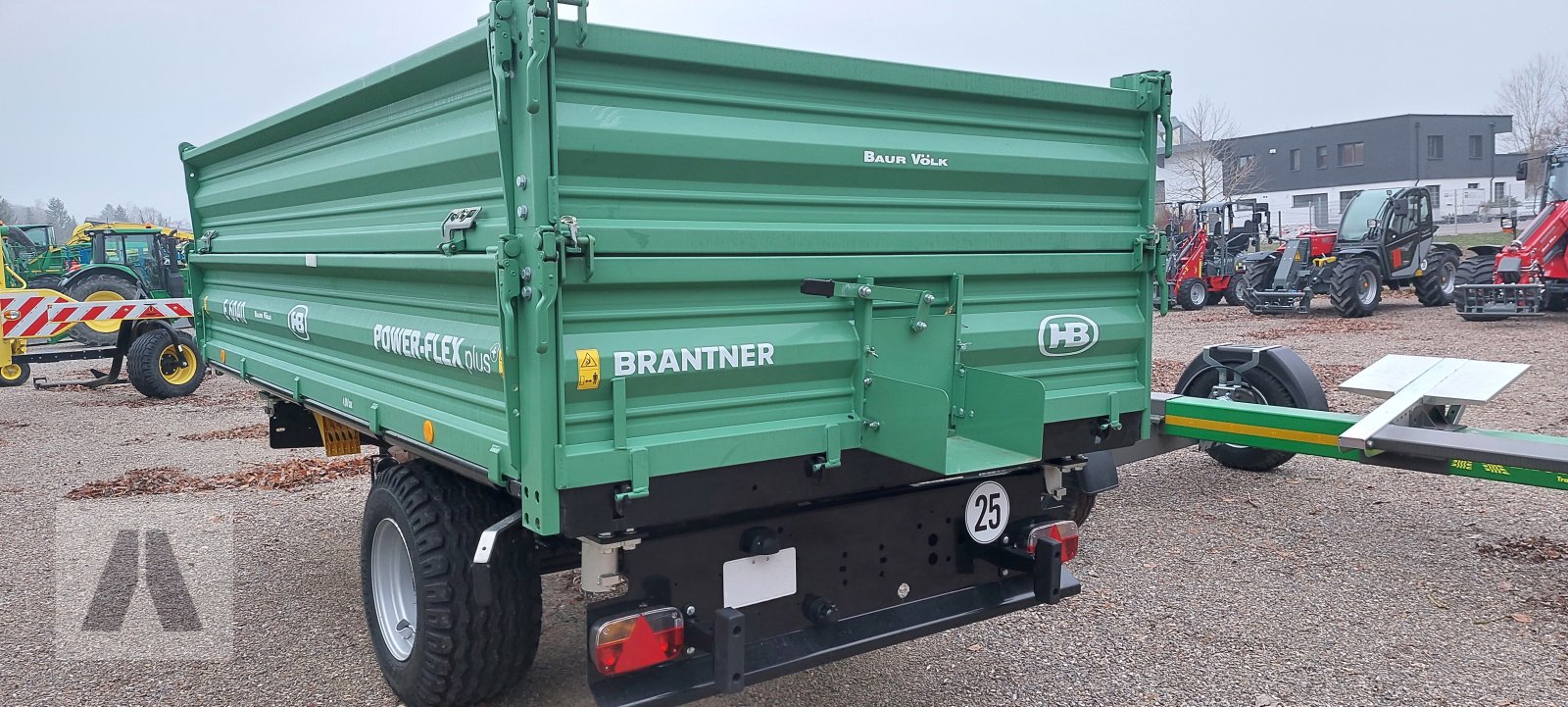 Kipper του τύπου Brantner E 6040, Neumaschine σε Schwabmünchen (Φωτογραφία 3)