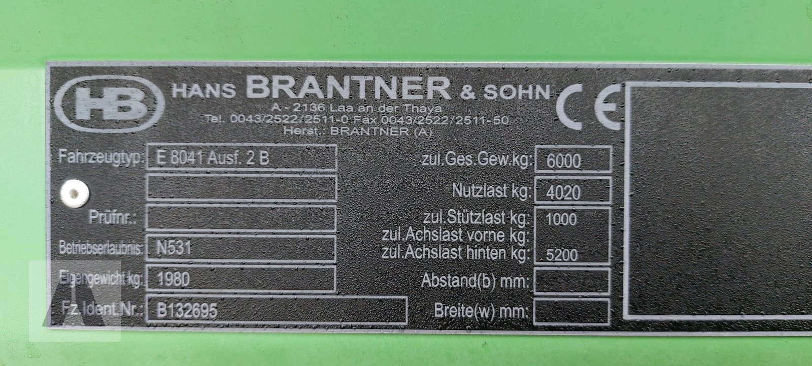 Kipper του τύπου Brantner E 6040, Neumaschine σε Schwabmünchen (Φωτογραφία 8)