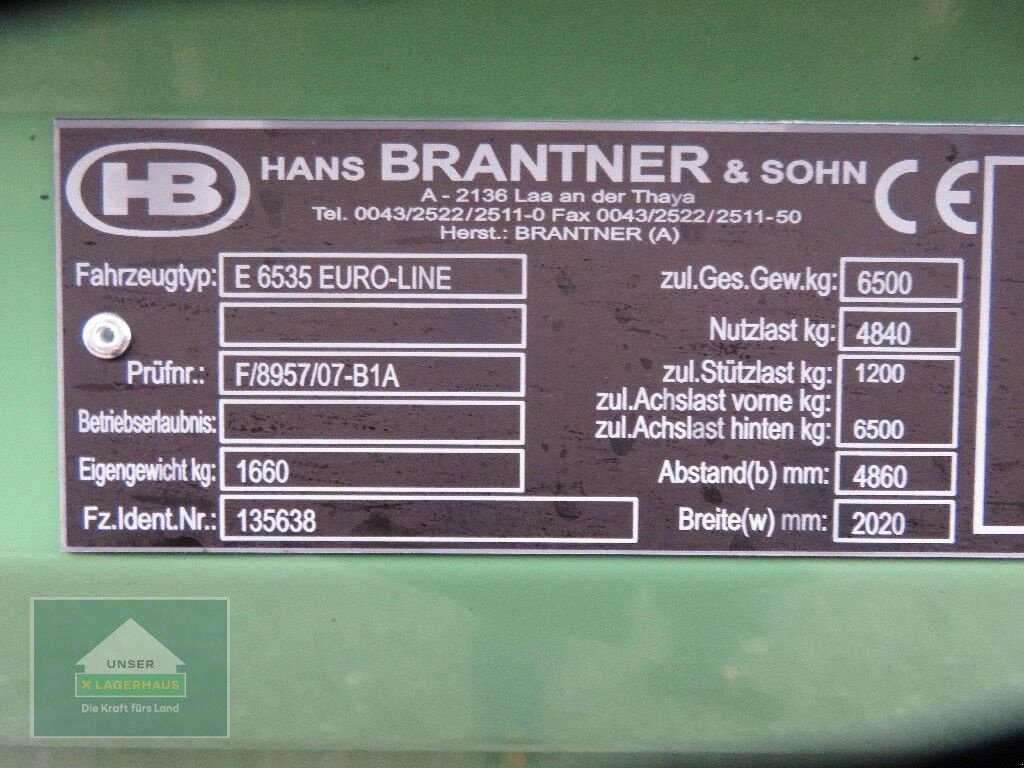 Kipper van het type Brantner E6535, Neumaschine in Hofkirchen (Foto 12)
