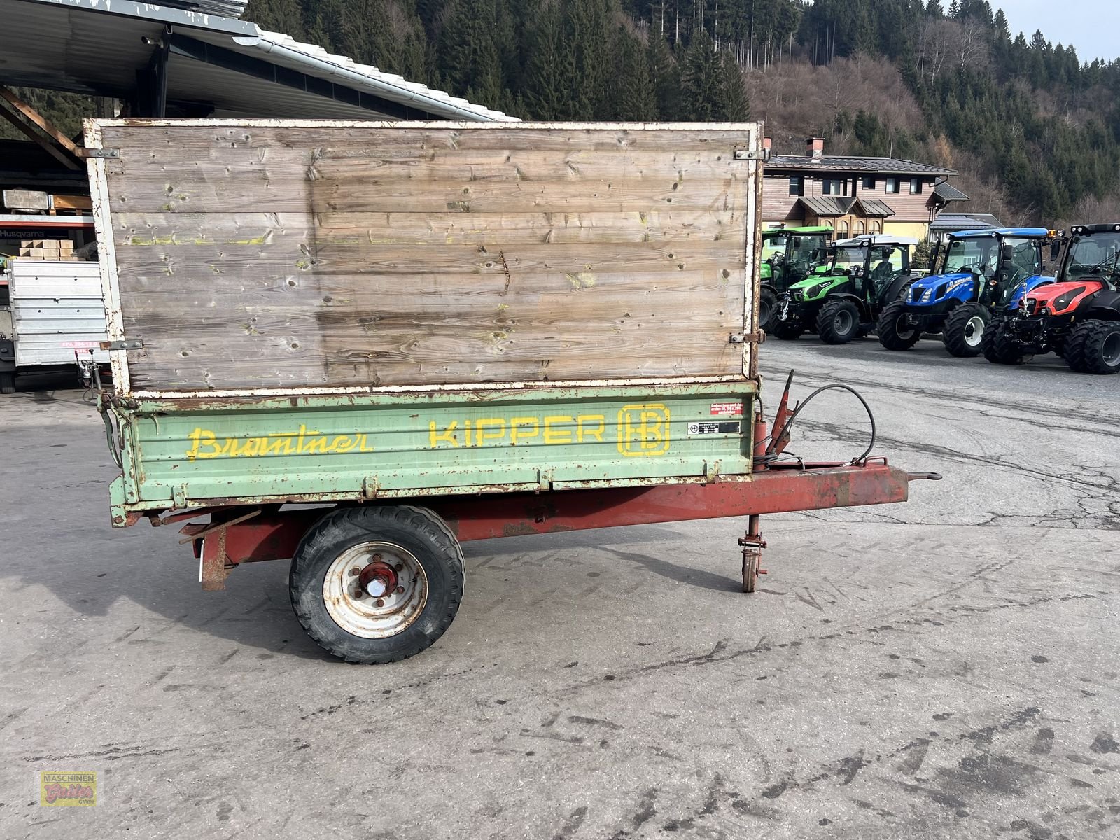 Kipper des Typs Brantner Einachs 4to , 250x165cm, Gebrauchtmaschine in Kötschach (Bild 3)