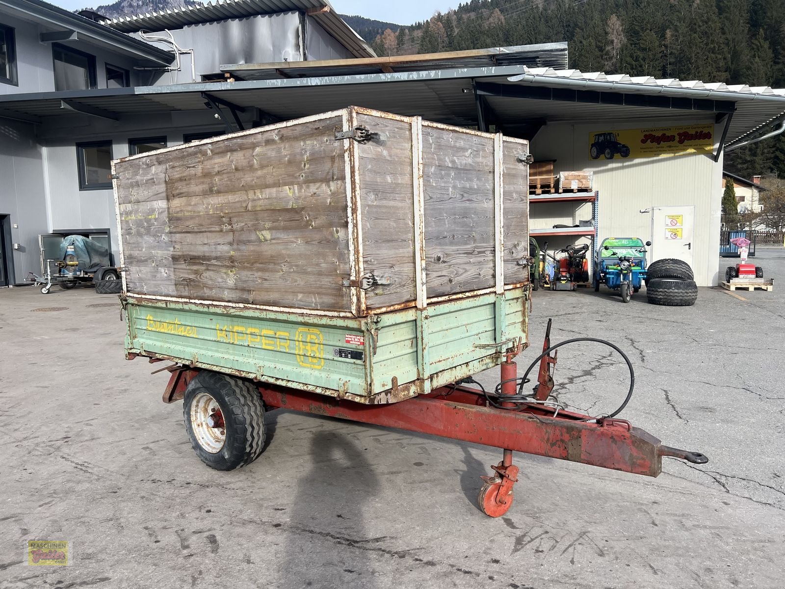 Kipper des Typs Brantner Einachs 4to , 250x165cm, Gebrauchtmaschine in Kötschach (Bild 12)