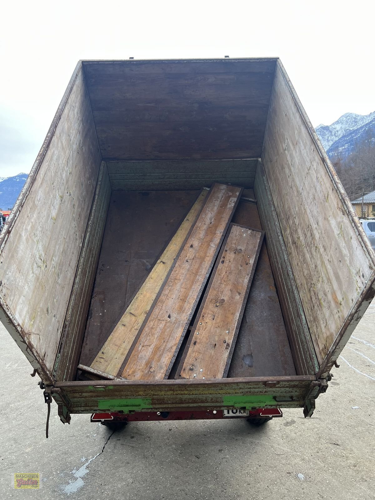 Kipper des Typs Brantner Einachs 4to , 250x165cm, Gebrauchtmaschine in Kötschach (Bild 9)