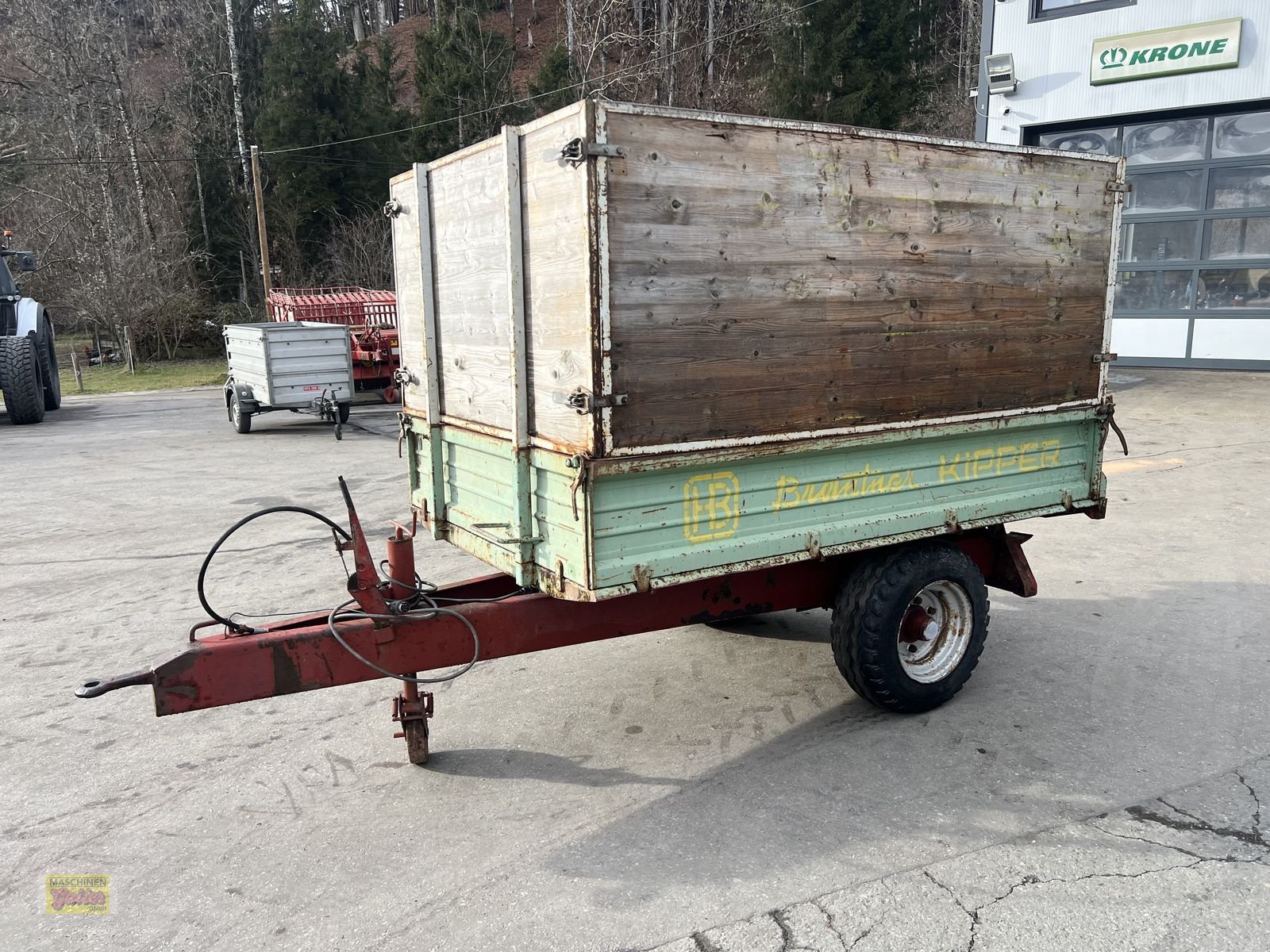 Kipper des Typs Brantner Einachs 4to , 250x165cm, Gebrauchtmaschine in Kötschach (Bild 1)