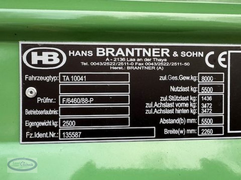 Kipper des Typs Brantner TA 10.041, Neumaschine in Münzkirchen (Bild 10)