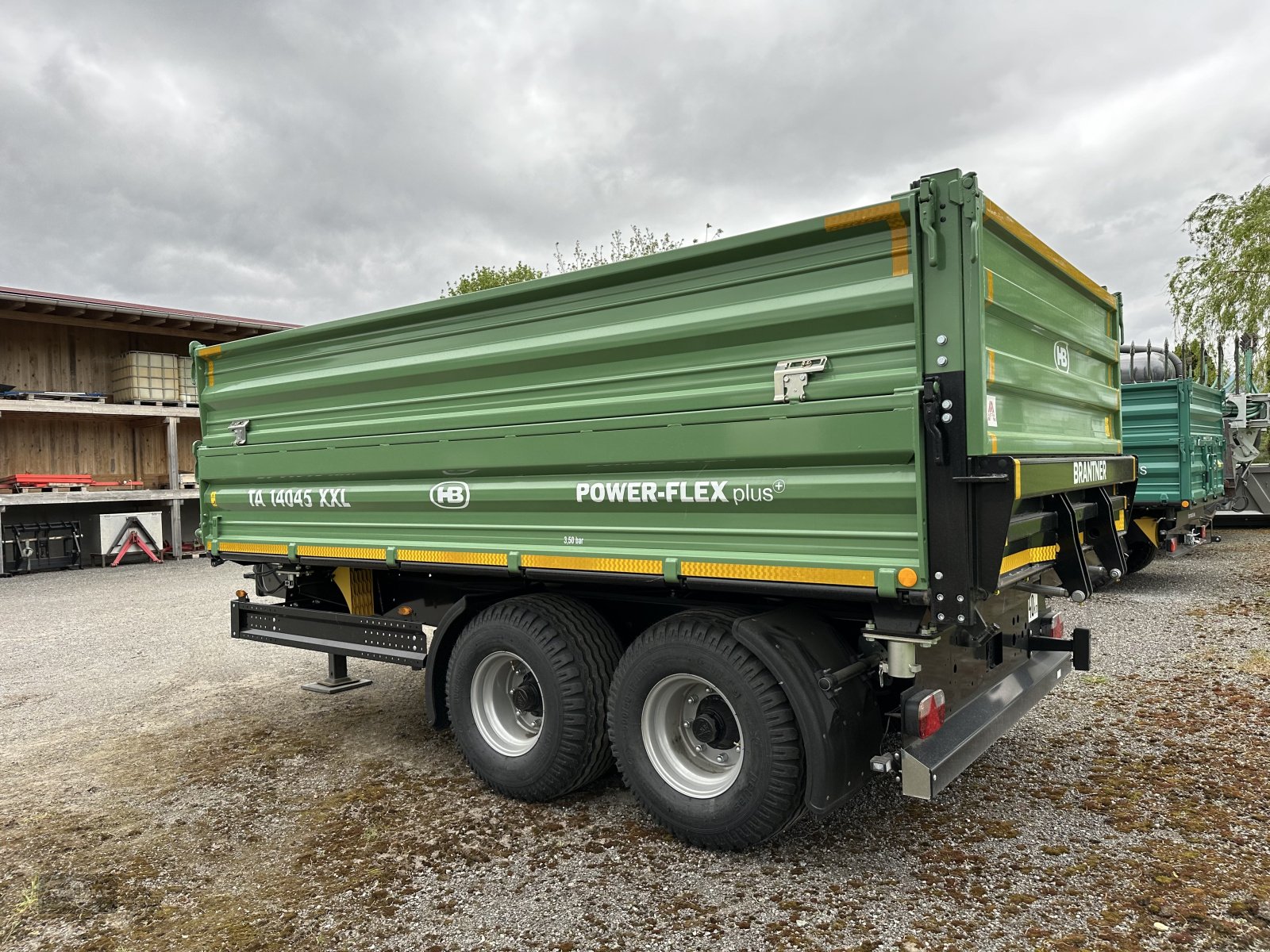 Kipper tip Brantner TA 14045/2 XXL Baukipper Baggertransport möglich, Gebrauchtmaschine in Rankweil (Poză 9)