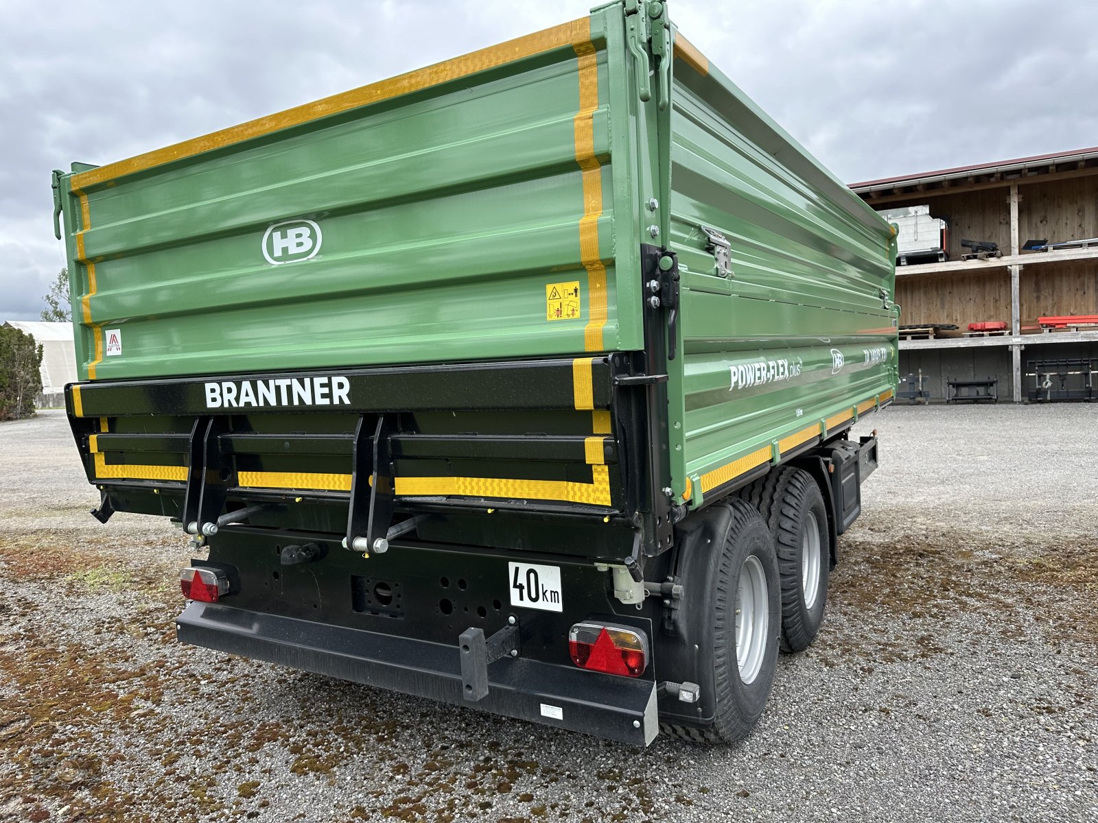 Kipper des Typs Brantner TA 14045/2 XXL Baukipper Baggertransport möglich, Gebrauchtmaschine in Rankweil (Bild 13)