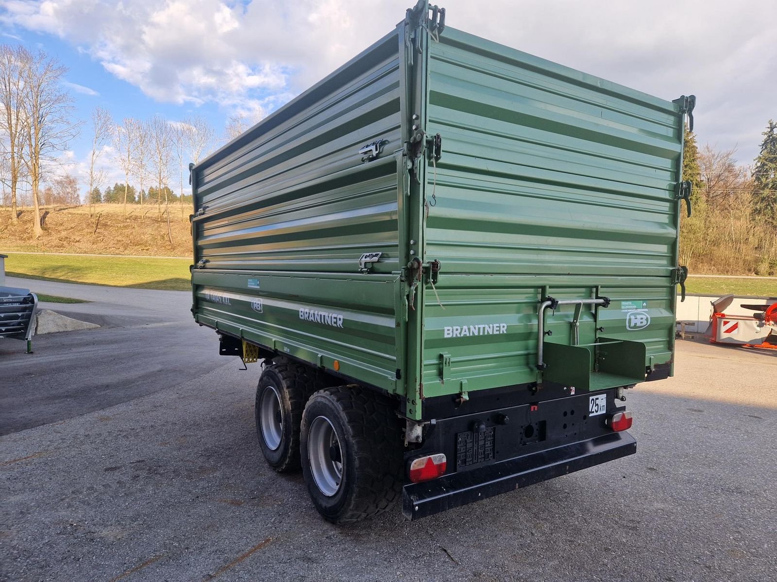 Kipper del tipo Brantner TA 14045 XXL, Gebrauchtmaschine en Grünbach (Imagen 7)