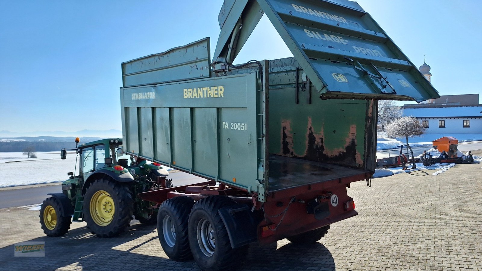 Kipper tipa Brantner TA 20050 Stabilator, Gebrauchtmaschine u Frauenneuharting (Slika 3)