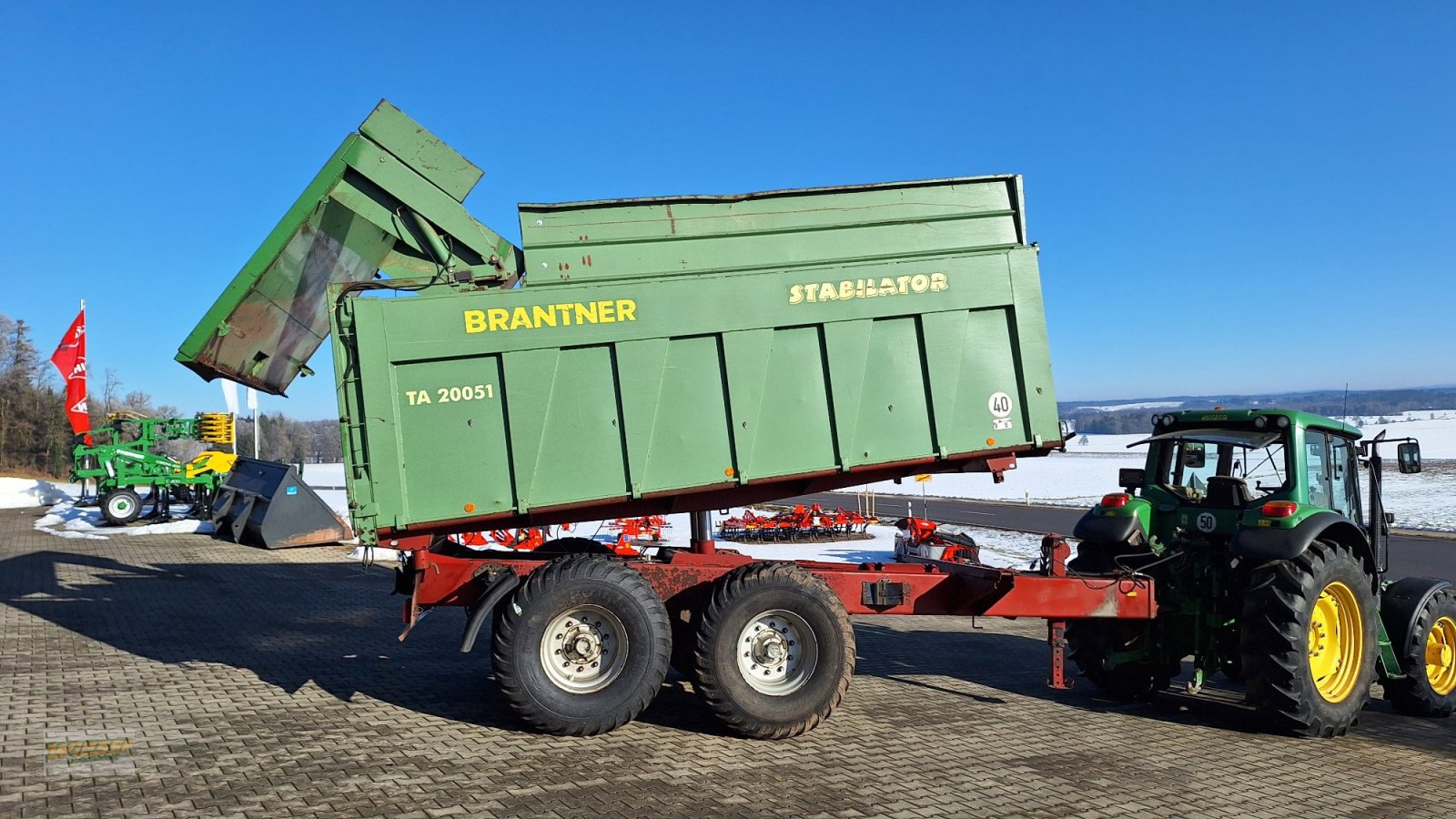 Kipper tipa Brantner TA 20050 Stabilator, Gebrauchtmaschine u Frauenneuharting (Slika 7)