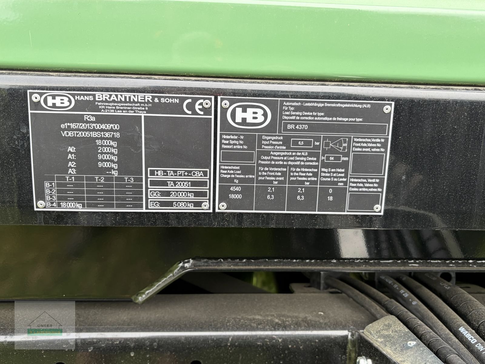 Kipper del tipo Brantner TA 20051 Power-Flex plus, Neumaschine en Feldbach (Imagen 12)