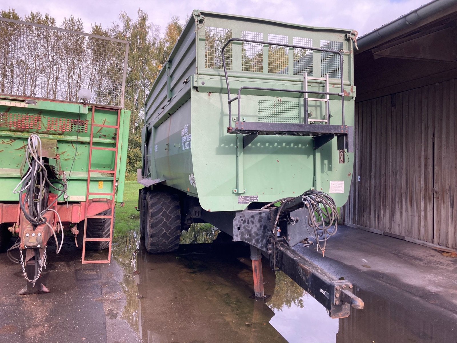 Kipper tip Brantner TA 24070, Gebrauchtmaschine in Voitze (Poză 2)